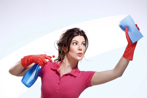 Deep carpet cleaning equipment used in an N19 property